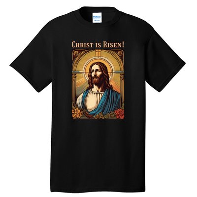 Christian Easter Jesus Christ Is Risen Tall T-Shirt