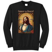 Christian Easter Jesus Christ Is Risen Tall Sweatshirt