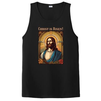 Christian Easter Jesus Christ Is Risen PosiCharge Competitor Tank