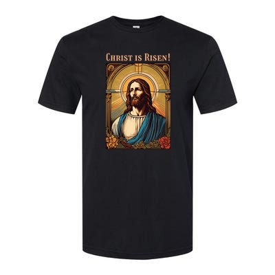 Christian Easter Jesus Christ Is Risen Softstyle® CVC T-Shirt