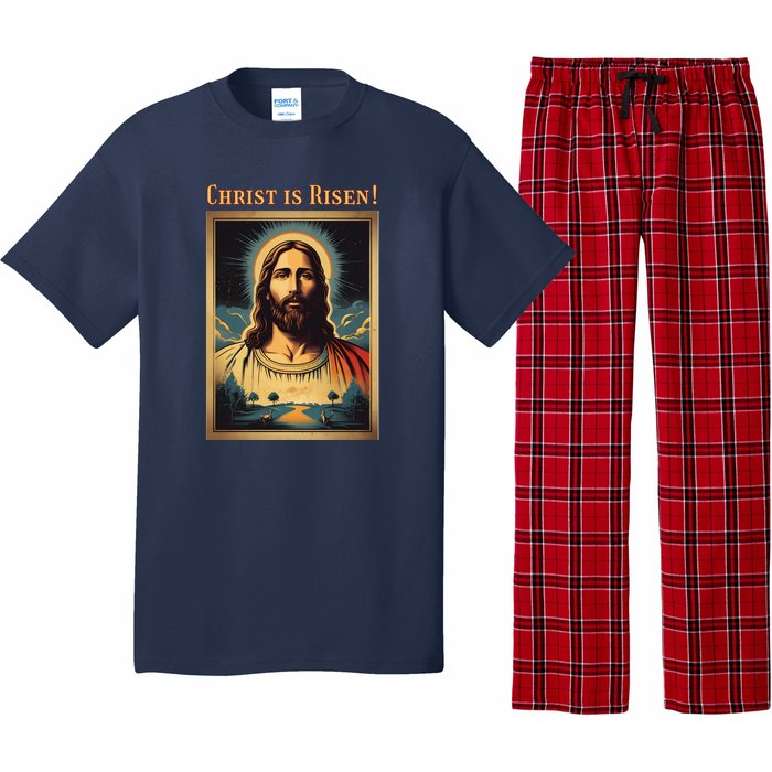 Christian Easter Jesus Christ Is Risen Pajama Set