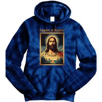 Christian Easter Jesus Christ Is Risen Tie Dye Hoodie