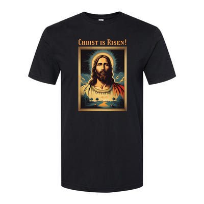 Christian Easter Jesus Christ Is Risen Softstyle® CVC T-Shirt