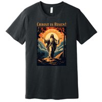 Christian Easter Jesus Christ Is Risen Premium T-Shirt