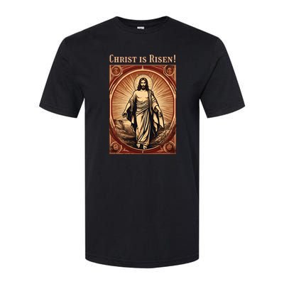 Christian Easter Jesus Christ Is Risen Softstyle CVC T-Shirt