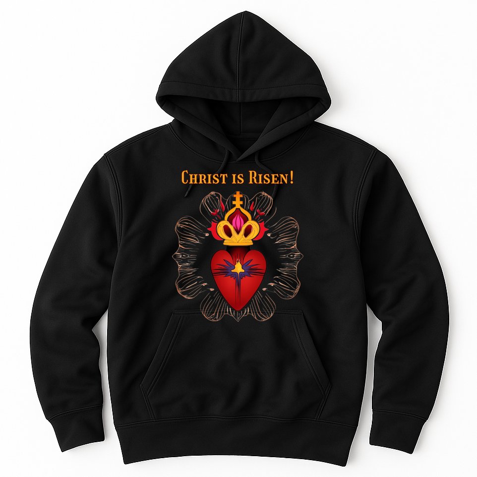 Christian Easter Jesus Christ Is Risen Hoodie