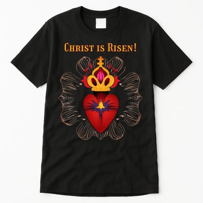 Christian Easter Jesus Christ Is Risen Tall T-Shirt