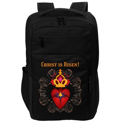 Christian Easter Jesus Christ Is Risen Impact Tech Backpack