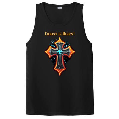 Christian Easter Jesus Christ Is Risen PosiCharge Competitor Tank