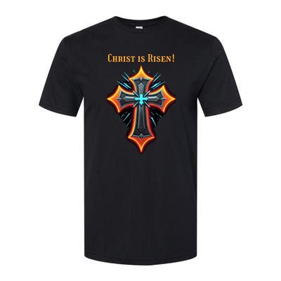 Christian Easter Jesus Christ Is Risen Softstyle® CVC T-Shirt