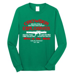 Crowder Explosives Justified Funny Humor Hoodie Long Sleeve Shirt