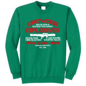 Crowder Explosives Justified Funny Humor Hoodie Sweatshirt