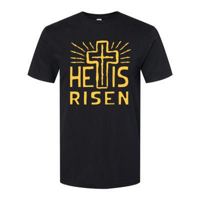 Christian Easter Jesus Christ Is Risen Softstyle CVC T-Shirt