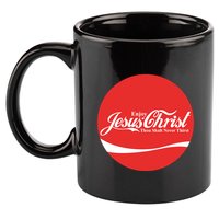 Cool Enjoy Jesus Christ Thou Shalt Mever Thirst 11oz C Handle Ceramic Mug