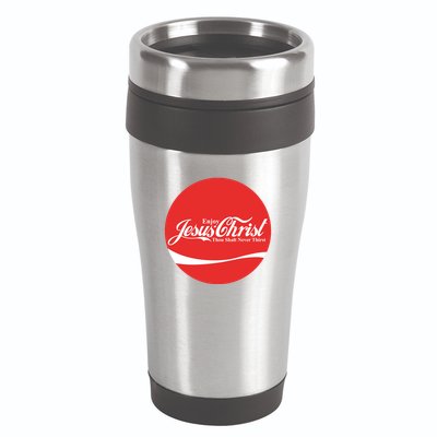 Cool Enjoy Jesus Christ Thou Shalt Mever Thirst 16oz Travel Tumbler