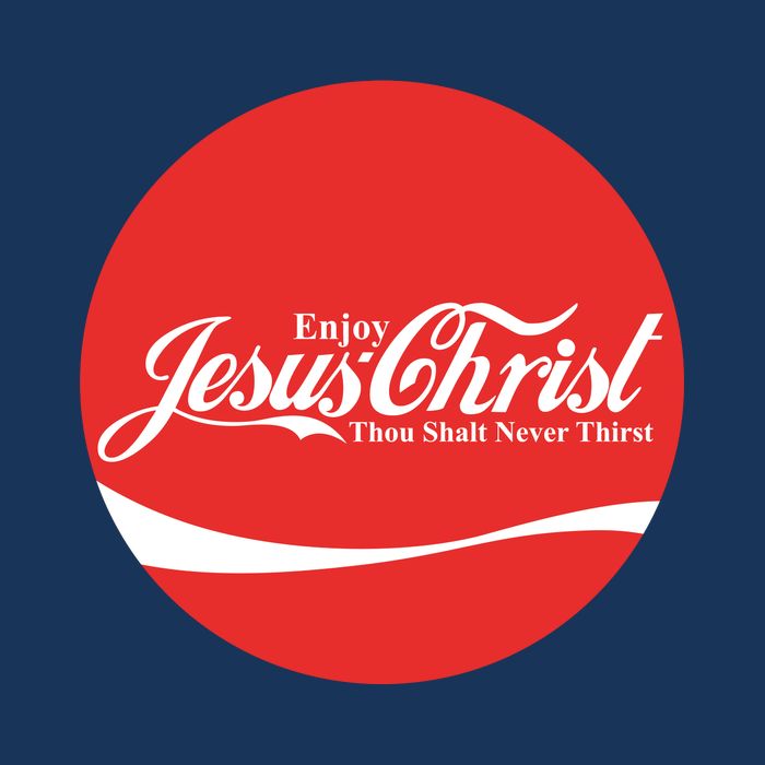 Cool Enjoy Jesus Christ Thou Shalt Mever Thirst 7 Panel Mesh Trucker Snapback Hat