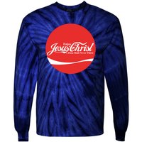 Cool Enjoy Jesus Christ Thou Shalt Mever Thirst Tie-Dye Long Sleeve Shirt