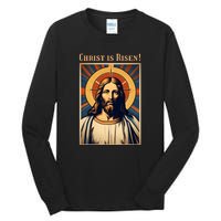 Christian Easter Jesus Christ Is Risen Tall Long Sleeve T-Shirt