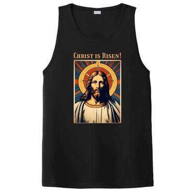 Christian Easter Jesus Christ Is Risen PosiCharge Competitor Tank