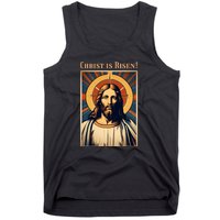 Christian Easter Jesus Christ Is Risen Tank Top