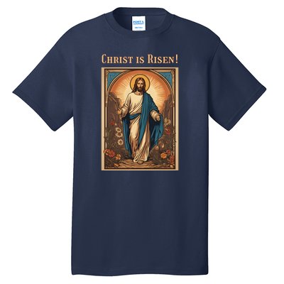 Christian Easter Jesus Christ Is Risen Tall T-Shirt