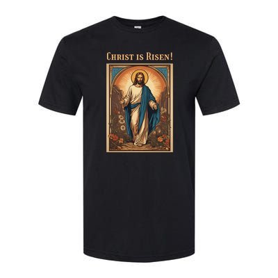 Christian Easter Jesus Christ Is Risen Softstyle CVC T-Shirt