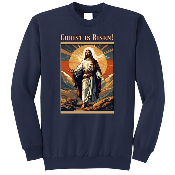 Christian Easter Jesus Christ Is Risen Sweatshirt