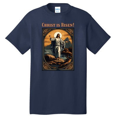 Christian Easter Jesus Christ Is Risen Tall T-Shirt