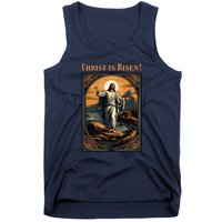 Christian Easter Jesus Christ Is Risen Tank Top