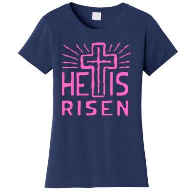 Christian Easter Jesus Christ Is Risen Women's T-Shirt