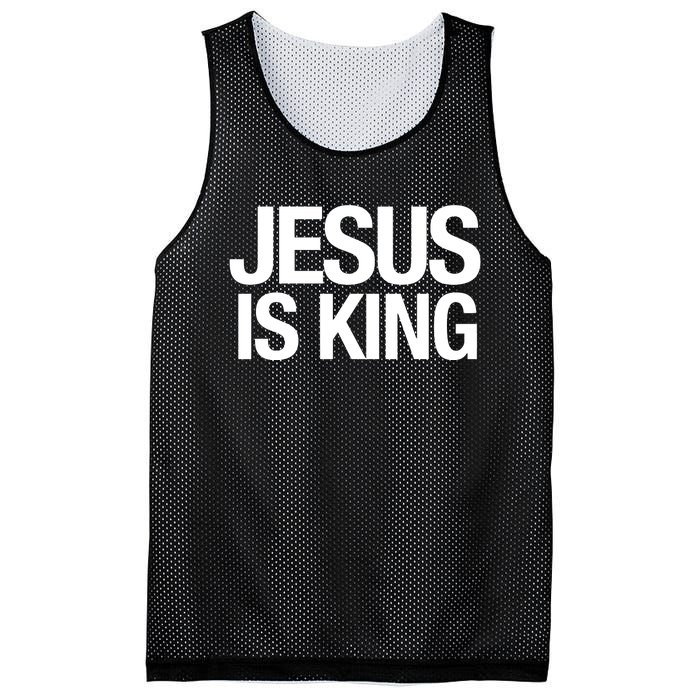 Carew Ellington Jesus Is King Mesh Reversible Basketball Jersey Tank