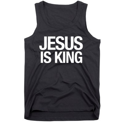 Carew Ellington Jesus Is King Tank Top