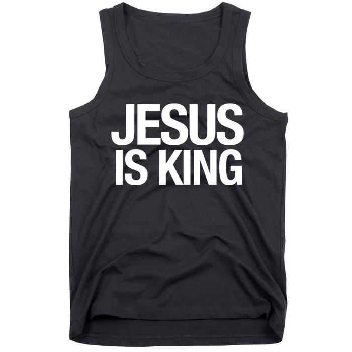 Carew Ellington Jesus Is King Tank Top