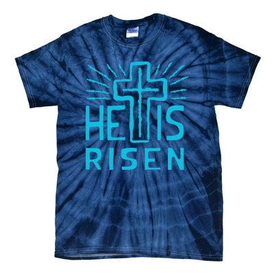 Christian Easter Jesus Christ Is Risen Tie-Dye T-Shirt