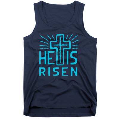 Christian Easter Jesus Christ Is Risen Tank Top