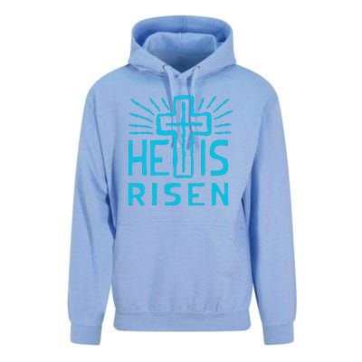 Christian Easter Jesus Christ Is Risen Unisex Surf Hoodie