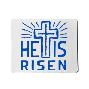 Christian Easter Jesus Christ Is Risen Mousepad