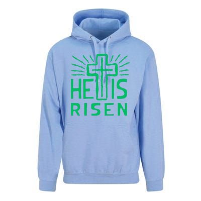 Christian Easter Jesus Christ Is Risen Unisex Surf Hoodie