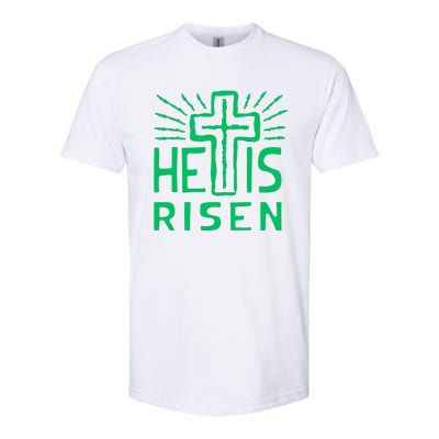 Christian Easter Jesus Christ Is Risen Softstyle CVC T-Shirt