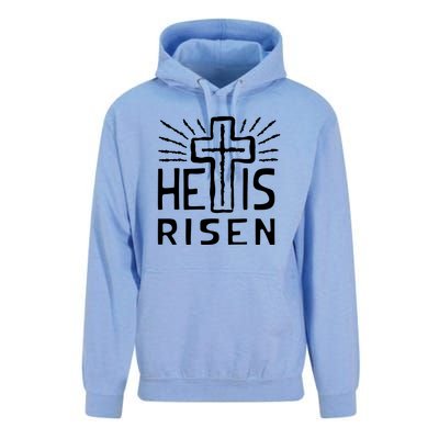 Christian Easter Jesus Christ Is Risen Unisex Surf Hoodie