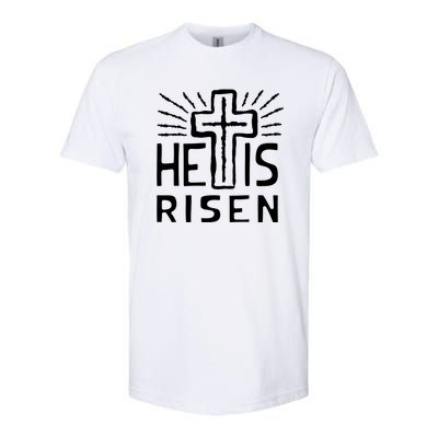 Christian Easter Jesus Christ Is Risen Softstyle® CVC T-Shirt