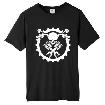 Check Engine Light Funny Mechanic Workshop Motorcycle Repair Gift Tall Fusion ChromaSoft Performance T-Shirt