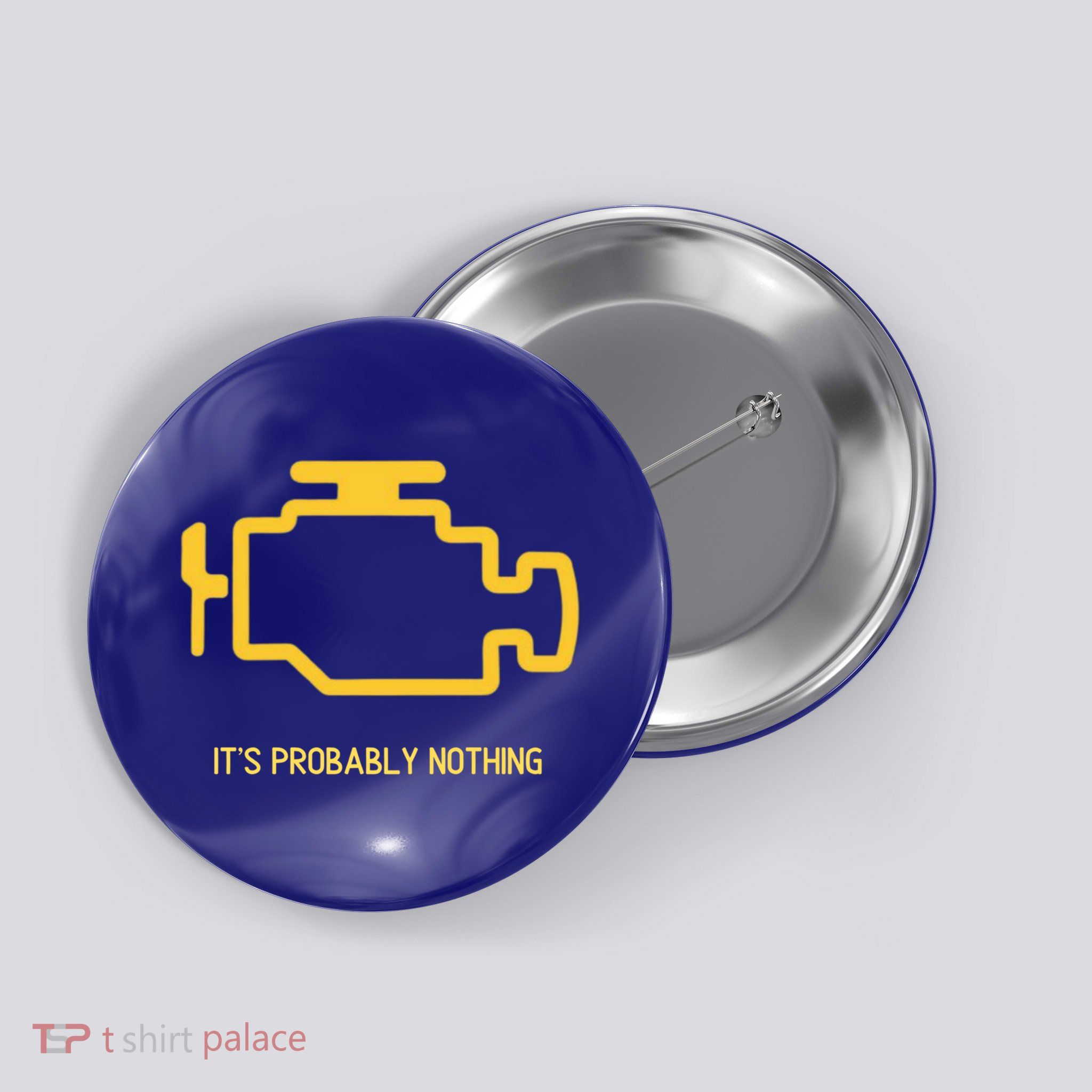 Check Engine Light Meme Meaningful Gift Button
