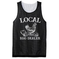 Chicken Egg Lover Gift Support Your Local Egg Dealer Farmer Mesh Reversible Basketball Jersey Tank