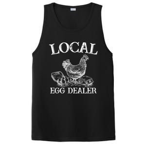 Chicken Egg Lover Gift Support Your Local Egg Dealer Farmer PosiCharge Competitor Tank