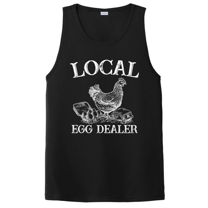 Chicken Egg Lover Gift Support Your Local Egg Dealer Farmer PosiCharge Competitor Tank