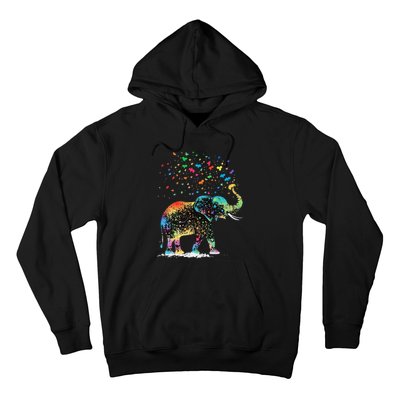 Cute Elephant Lover Animal On Elephant Hoodie