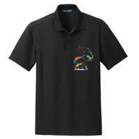 Cute Elephant Lover Animal On Elephant Dry Zone Grid Polo