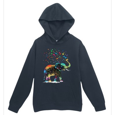 Cute Elephant Lover Animal On Elephant Urban Pullover Hoodie