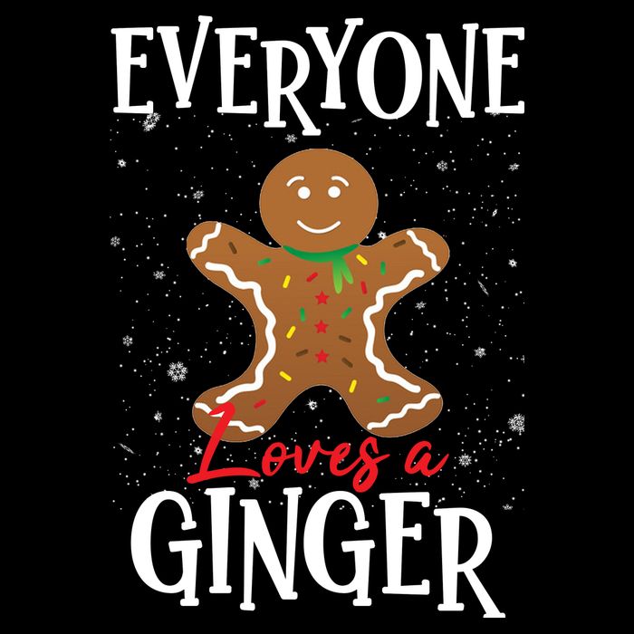Christmas Everyone Loves A Ginger Funny Baker City Backpack